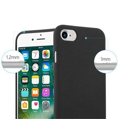 Skal iPhone 7 / 7S / 8 / SE 2020 Fodral Case (Svart)