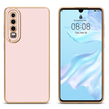 Huawei P30 Skal Fodral Case (Rosa)
