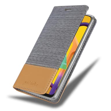 Samsung Galaxy M21 / M30s Plånboksfodral Skal (Grå)