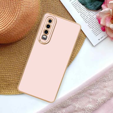 Huawei P30 Skal Fodral Case (Rosa)