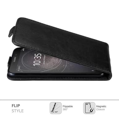 Sony Xperia L2 Flipfodral Skal (Svart)