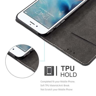 iPhone 6 PLUS / 6S PLUS Skal Fodral Case (Svart)