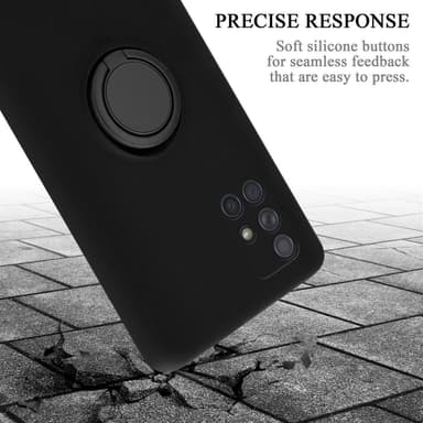 Skal Samsung Galaxy A51 4G / M40s Fodral Case (Svart)