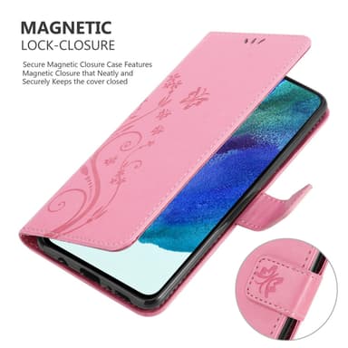 Samsung Galaxy S22 PLUS Plånboksfodral Skal (Rosa)