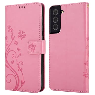 Samsung Galaxy S22 PLUS Plånboksfodral Skal (Rosa)