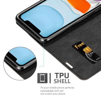 iPhone 12 MINI Skal Fodral Case (Brun)