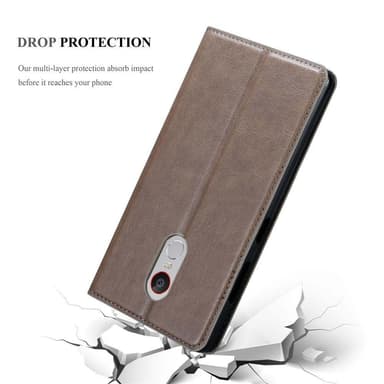 ZTE Nubia Z11 MAX Skal Fodral Case (Brun)