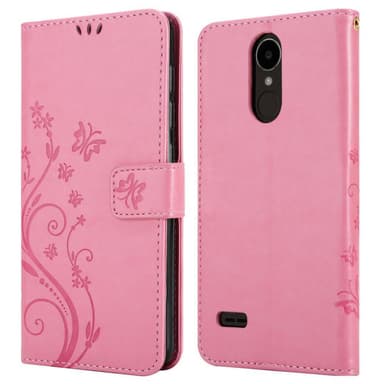 LG K4 2017 Plånboksfodral Skal (Rosa)
