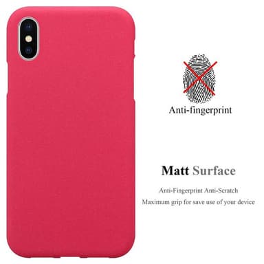 Skal iPhone XS MAX Fodral Case (Röd)