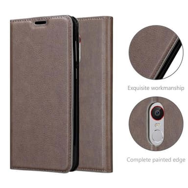ZTE Nubia Z11 MAX Skal Fodral Case (Brun)