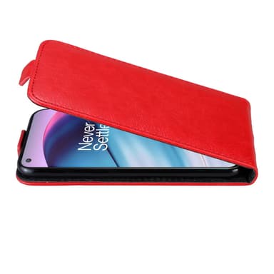 OnePlus Nord CE 5G Flipfodral Skal (Röd)