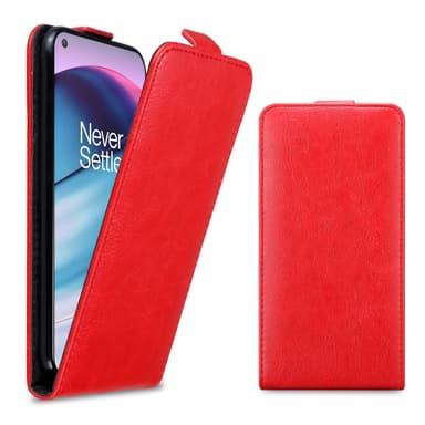 OnePlus Nord CE 5G Flipfodral Skal (Röd)