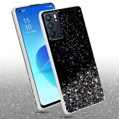 Oppo Reno6 5G Skal Fodral Case (Svart)