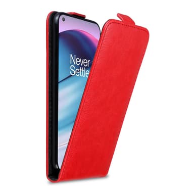 OnePlus Nord CE 5G Flipfodral Skal (Röd)
