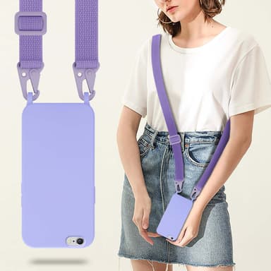 iPhone 6 PLUS / 6S PLUS Skal Fodral Kedja (Lila)