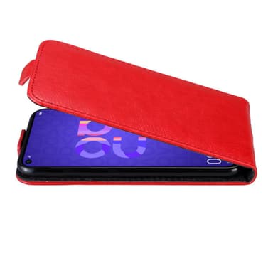 Honor 20 / 20S / Huawei NOVA 5T Flipfodral Skal (Röd)