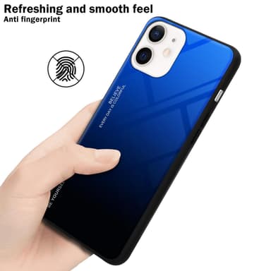 iPhone 12 MINI Skal Fodral Case (Svart)