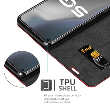 Vivo Y70 Skal Fodral Case (Röd)