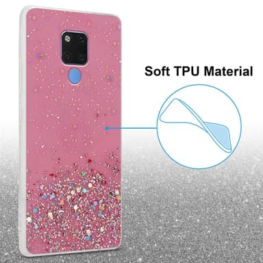 Huawei MATE 20 Skal Fodral Case (Rose)