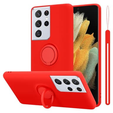 Skal Samsung Galaxy S24 ULTRA Fodral Case (Röd)