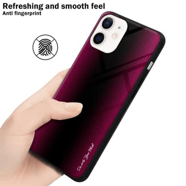 iPhone 12 MINI Skal Fodral Case (Rosa)