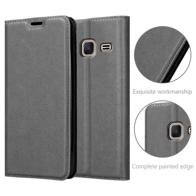 Samsung Galaxy J1 MINI Skal Fodral Case (Grå)