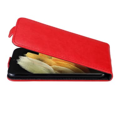 Samsung Galaxy S21 ULTRA Flipfodral Skal (Röd)