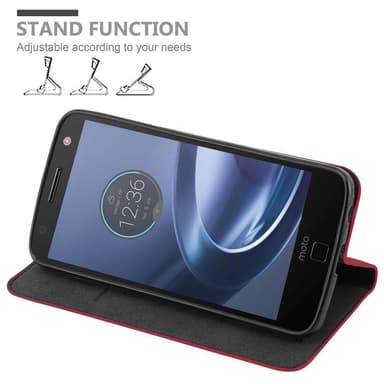 Motorola MOTO Z FORCE Skal Fodral Case (Röd)