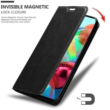 Samsung Galaxy A72 4G / 5G Skal Fodral Case (Svart)