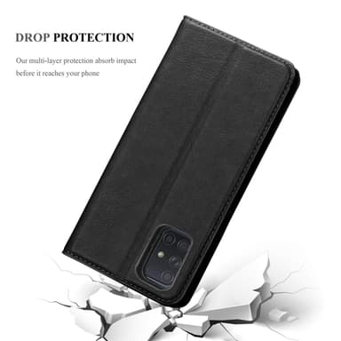 Samsung Galaxy A72 4G / 5G Skal Fodral Case (Svart)