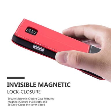 Samsung Galaxy ALPHA Skal Fodral Case (Röd)