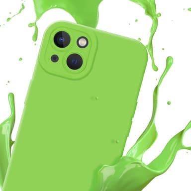 iPhone 14 Skal Fodral Case (Grön)