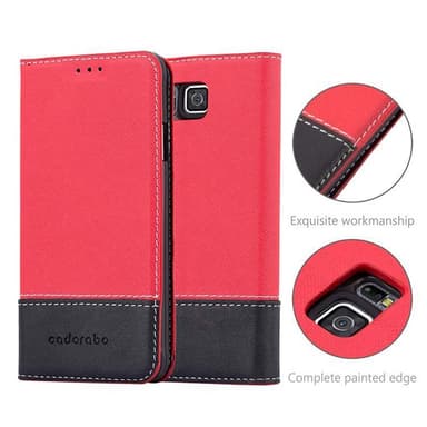 Samsung Galaxy ALPHA Skal Fodral Case (Röd)