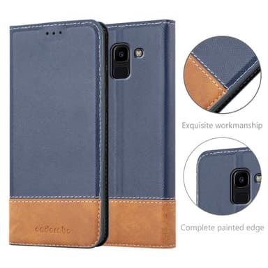 Samsung Galaxy J6 2018 Skal Fodral Case (Blå)