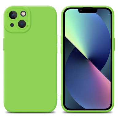 iPhone 14 Skal Fodral Case (Grön)