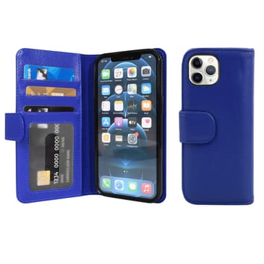 iPhone 13 PRO Plånboksfodral Skal (Blå)