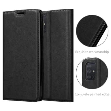 Samsung Galaxy A72 4G / 5G Skal Fodral Case (Svart)