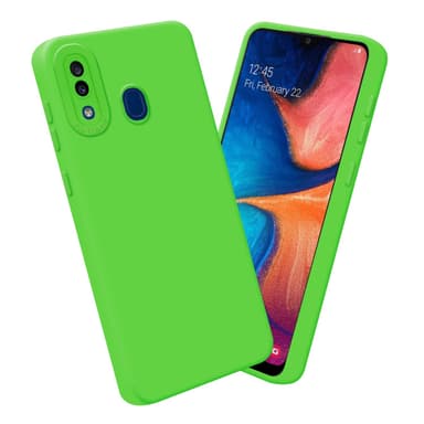 Samsung Galaxy A20 / A30 / M10s Skal Fodral Case (Grön)