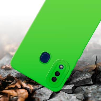 Samsung Galaxy A20 / A30 / M10s Skal Fodral Case (Grön)