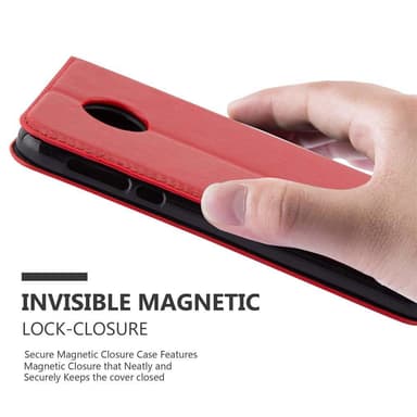 Motorola MOTO Z FORCE Skal Fodral Case (Röd)
