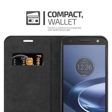 Motorola MOTO Z FORCE Skal Fodral Case (Röd)