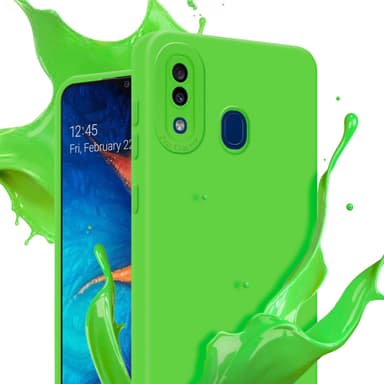 Samsung Galaxy A20 / A30 / M10s Skal Fodral Case (Grön)
