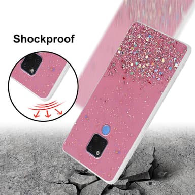 Huawei MATE 20 Skal Fodral Case (Rose)