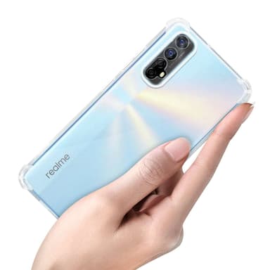 Realme 7 4G Skal Fodral Case (Genomskinlig)