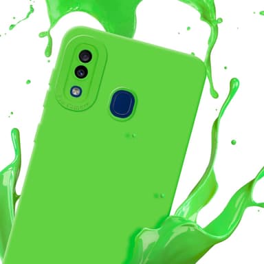 Samsung Galaxy A20 / A30 / M10s Skal Fodral Case (Grön)