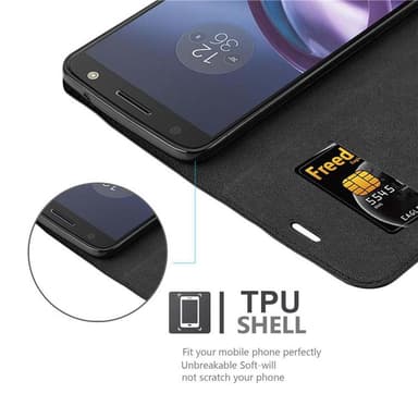 Motorola MOTO Z2 Skal Fodral Case (Svart)