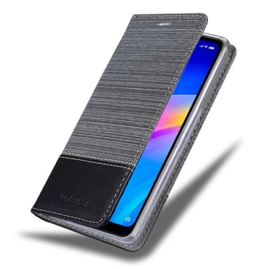 Xiaomi RedMi 7 Plånboksfodral Skal (Grå)