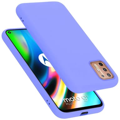 Motorola MOTO G9 PLUS Skal Fodral Case (Lila)