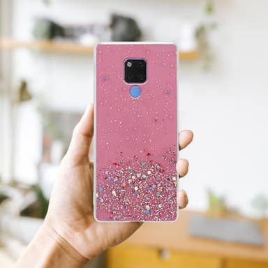Huawei MATE 20 Skal Fodral Case (Rose)