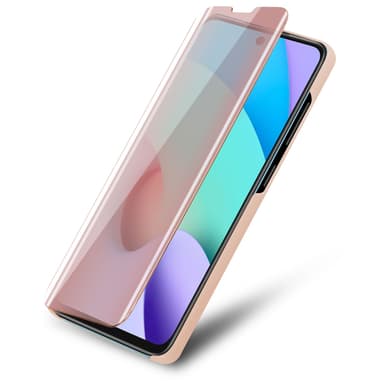 Xiaomi RedMi 10 Plånboksfodral Skal (Rosa)